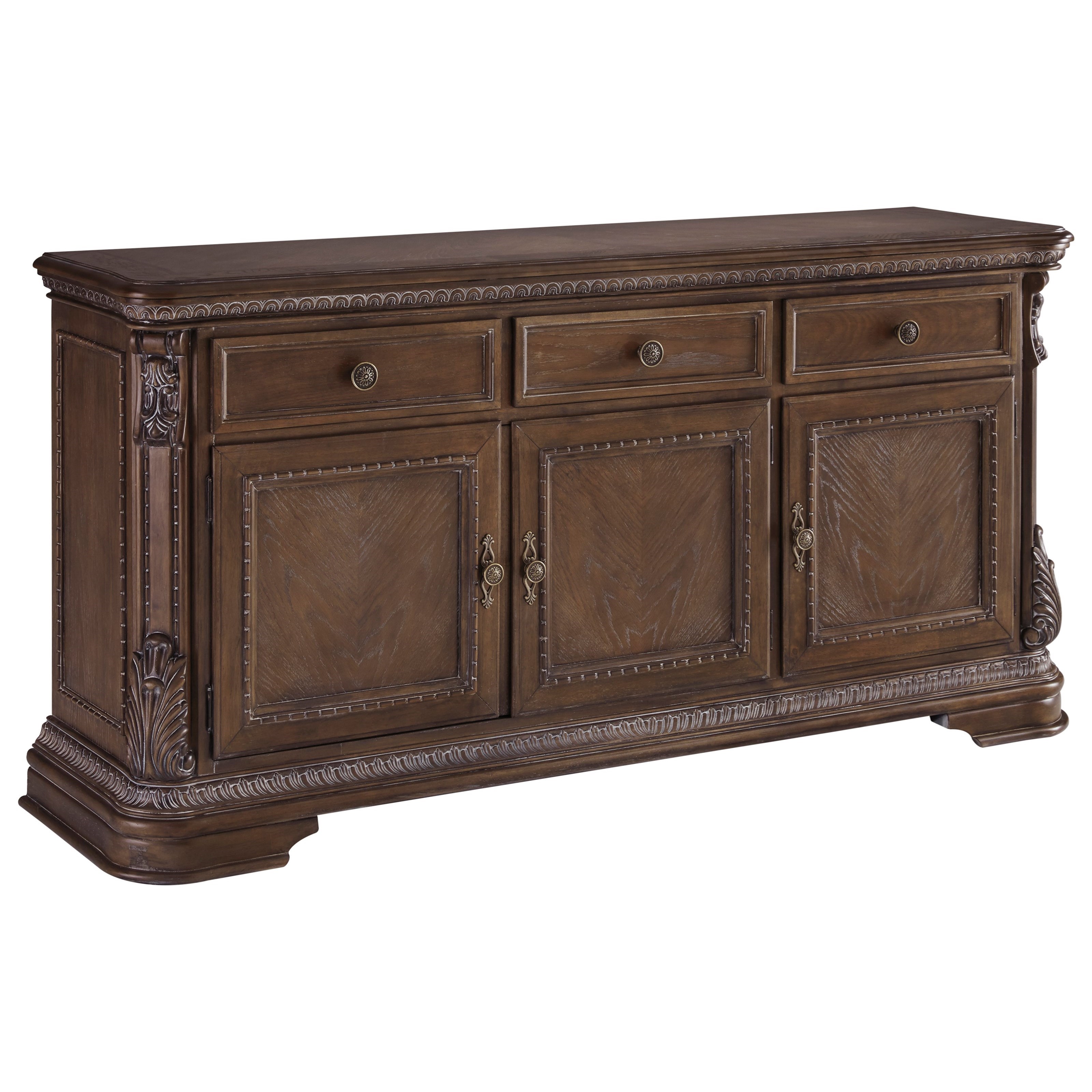 Traditional dining room sets ashley hot sale